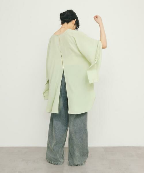 KBF / ケービーエフ チュニック | 2WAYスリットスリーブチュニック | 詳細7