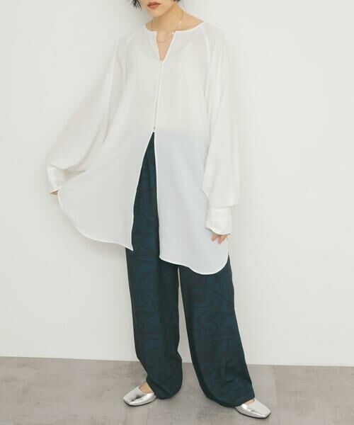 KBF / ケービーエフ チュニック | 2WAYスリットスリーブチュニック | 詳細18