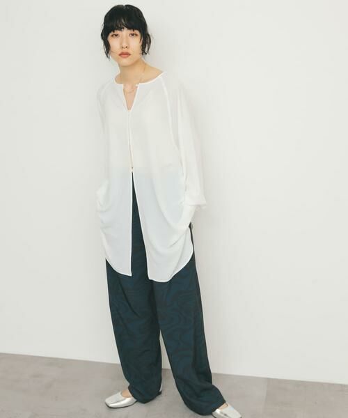 KBF / ケービーエフ チュニック | 2WAYスリットスリーブチュニック | 詳細20