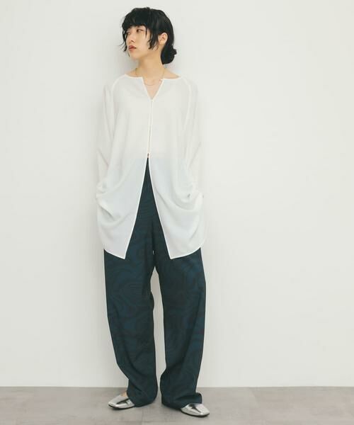 KBF / ケービーエフ チュニック | 2WAYスリットスリーブチュニック | 詳細21