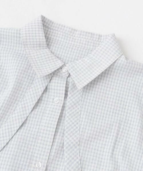 KBF / ケービーエフ シャツ・ブラウス | チェックレイヤードBIGシャツ | 詳細16