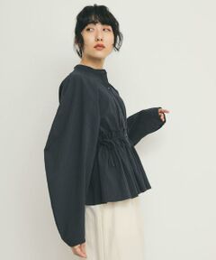 KBF / ケービーエフ シャツ・ブラウス | カーブスリーブペプラムブラウス