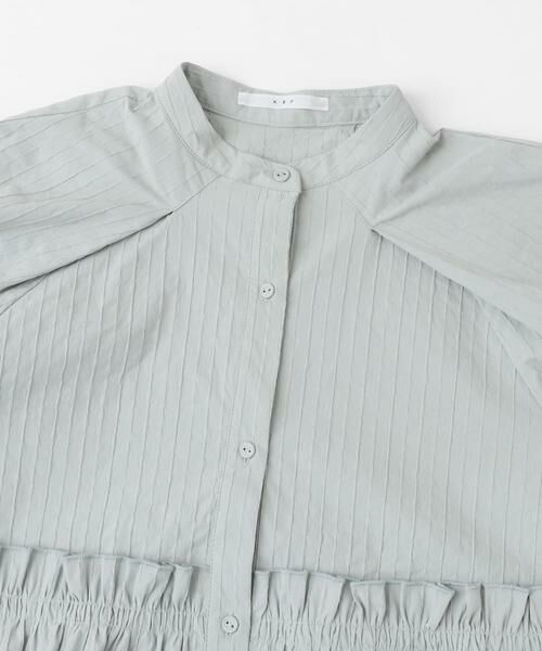 KBF / ケービーエフ シャツ・ブラウス | カーブスリーブペプラムブラウス | 詳細10