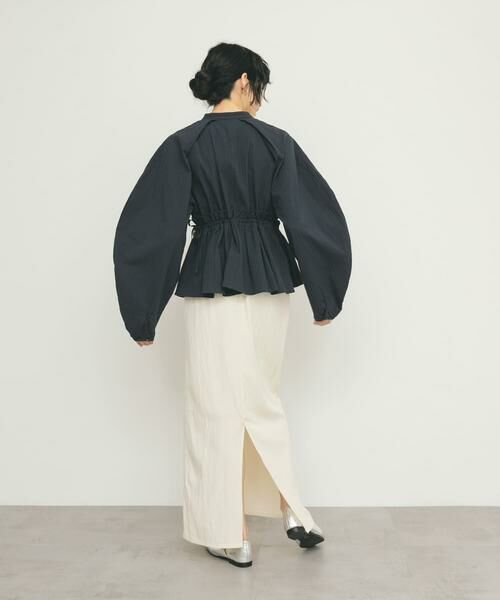 KBF / ケービーエフ シャツ・ブラウス | カーブスリーブペプラムブラウス | 詳細18