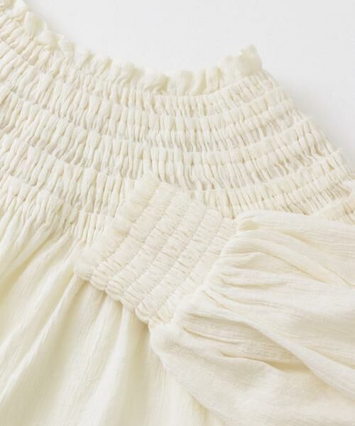 KBF / ケービーエフ シャツ・ブラウス | 2WAYシャーリングブラウス | 詳細22