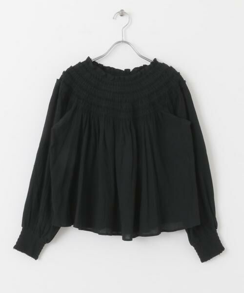 KBF / ケービーエフ シャツ・ブラウス | 2WAYシャーリングブラウス | 詳細30