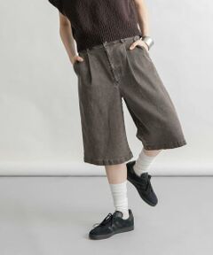 KBF / ケービーエフ ショート・ハーフ・半端丈パンツ | ウォッシュドハーフパンツ