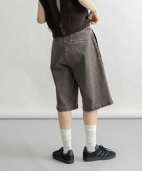 KBF / ケービーエフ ショート・ハーフ・半端丈パンツ | ウォッシュドハーフパンツ | 詳細4