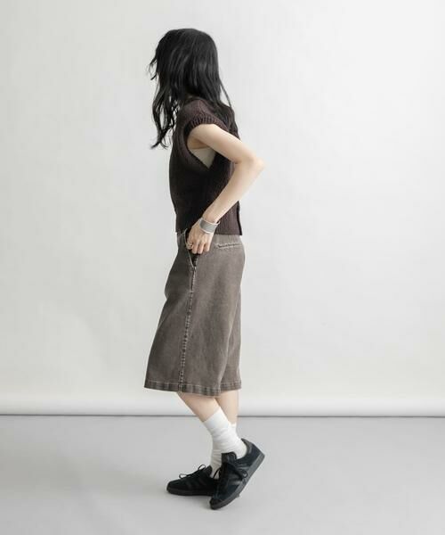 KBF / ケービーエフ ショート・ハーフ・半端丈パンツ | ウォッシュドハーフパンツ | 詳細6