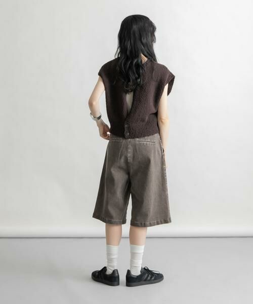 KBF / ケービーエフ ショート・ハーフ・半端丈パンツ | ウォッシュドハーフパンツ | 詳細7
