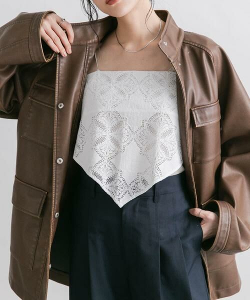 KBF / ケービーエフ その他パンツ | レーススカーフSETパンツ | 詳細1