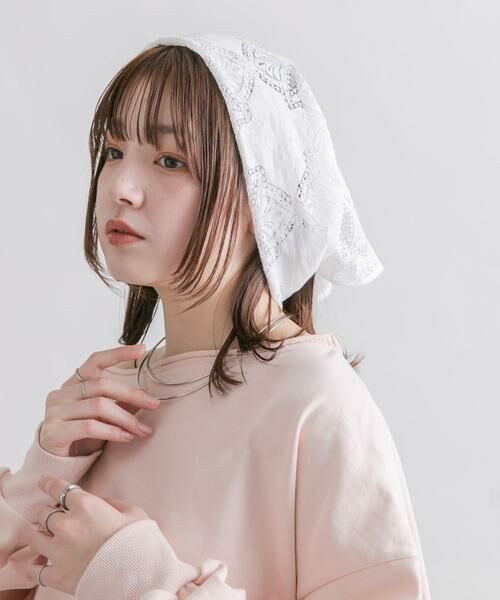 KBF / ケービーエフ その他パンツ | レーススカーフSETパンツ | 詳細12