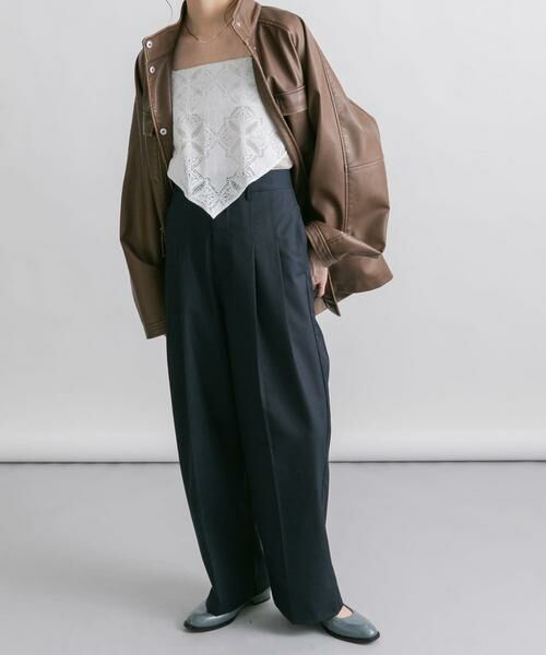 KBF / ケービーエフ その他パンツ | レーススカーフSETパンツ | 詳細7