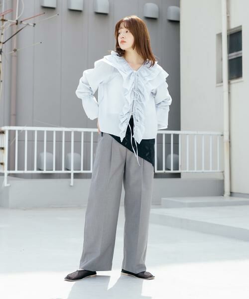 KBF / ケービーエフ その他パンツ | レーススカーフSETパンツ | 詳細22