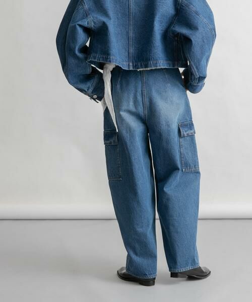 KBF / ケービーエフ デニムパンツ | カーブカーゴデニム | 詳細1