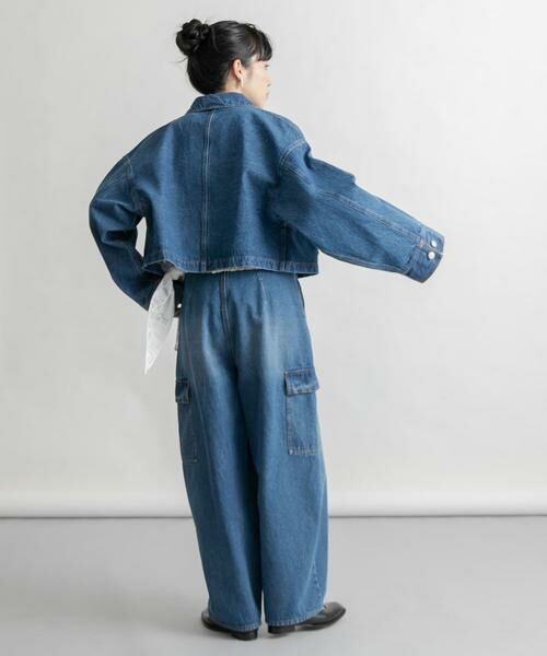 KBF / ケービーエフ デニムパンツ | カーブカーゴデニム | 詳細4