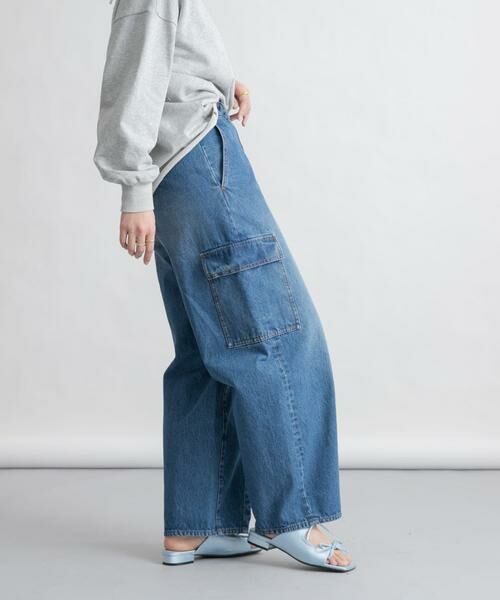KBF / ケービーエフ デニムパンツ | カーブカーゴデニム | 詳細5