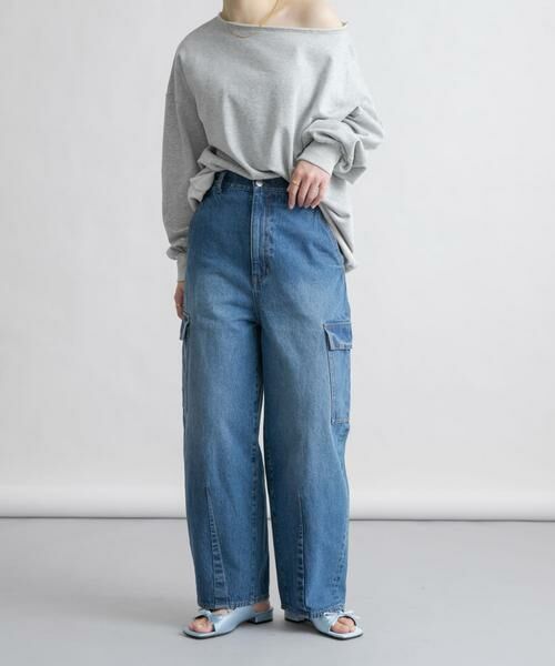 KBF / ケービーエフ デニムパンツ | カーブカーゴデニム | 詳細6