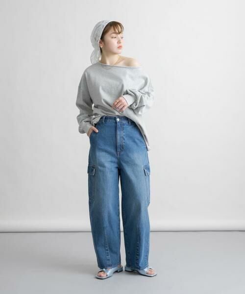 KBF / ケービーエフ デニムパンツ | カーブカーゴデニム | 詳細9