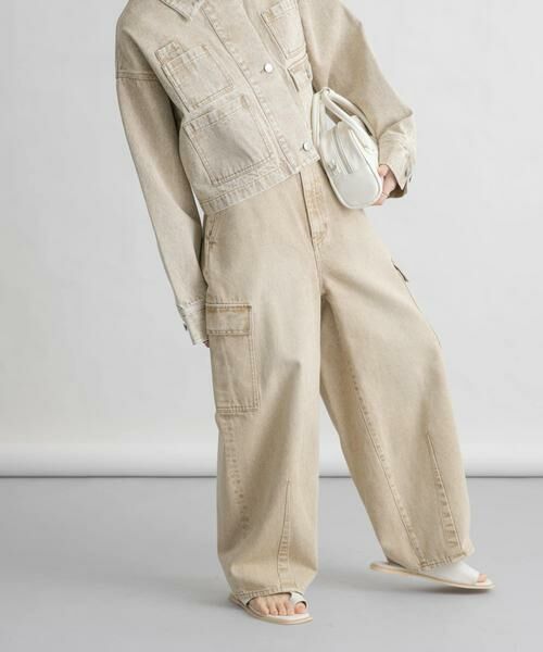 KBF / ケービーエフ デニムパンツ | カーブカーゴデニム | 詳細22