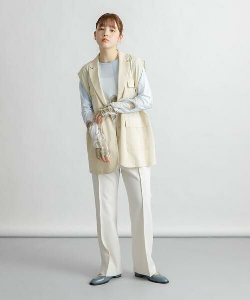 KBF / ケービーエフ その他パンツ | 『2サイズ展開』ピンタックストレートパンツ | 詳細4