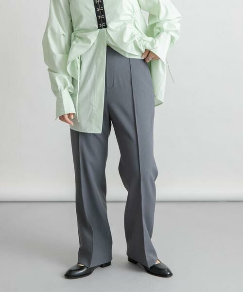 KBF / ケービーエフ その他パンツ | 『2サイズ展開』ピンタックストレートパンツ | 詳細8