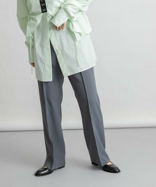 KBF / ケービーエフ その他パンツ | 『2サイズ展開』ピンタックストレートパンツ | 詳細9