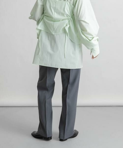 KBF / ケービーエフ その他パンツ | 『2サイズ展開』ピンタックストレートパンツ | 詳細11