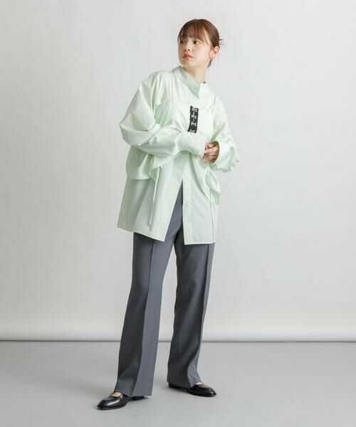 KBF / ケービーエフ その他パンツ | 『2サイズ展開』ピンタックストレートパンツ | 詳細12