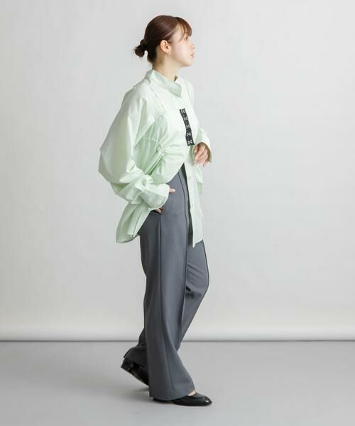 KBF / ケービーエフ その他パンツ | 『2サイズ展開』ピンタックストレートパンツ | 詳細13