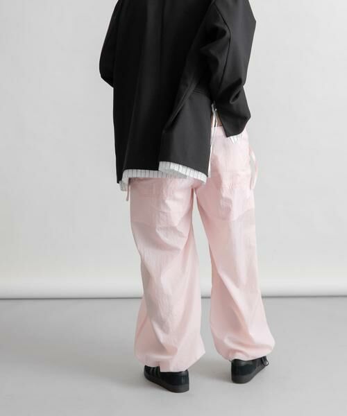 KBF / ケービーエフ その他パンツ | ヘムドロストナイロンパンツ | 詳細3