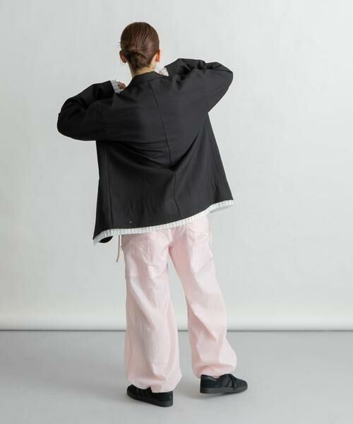 KBF / ケービーエフ その他パンツ | ヘムドロストナイロンパンツ | 詳細6