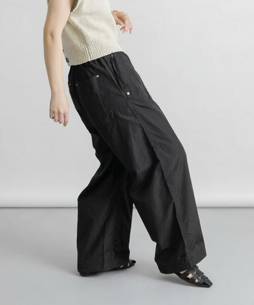 KBF / ケービーエフ その他パンツ | ヘムドロストナイロンパンツ | 詳細15