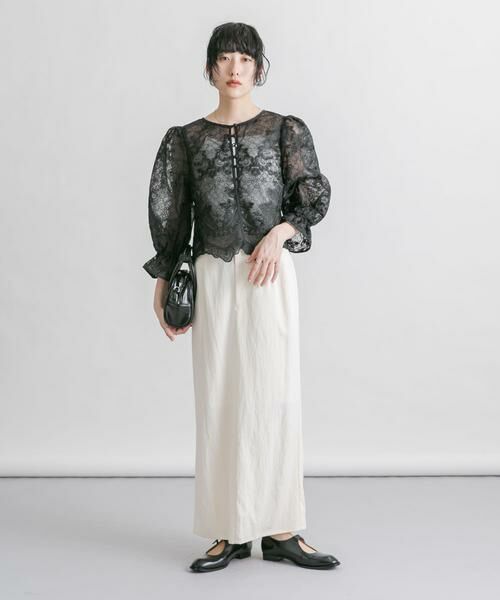 KBF / ケービーエフ スカート | ダブルボタンIラインスカート | 詳細19