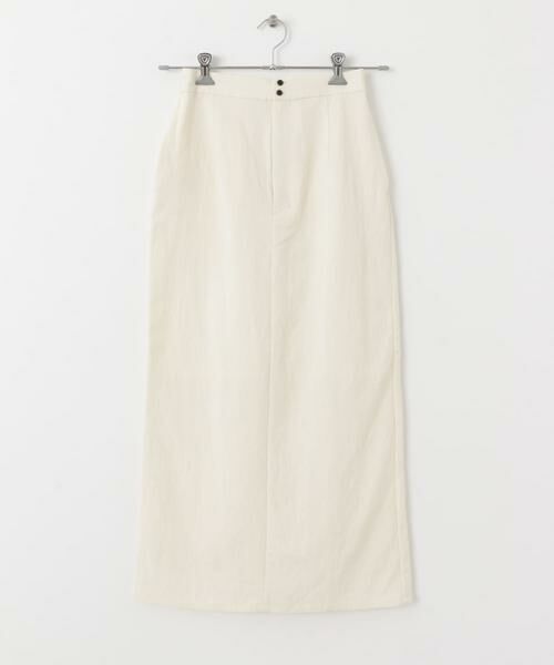 KBF / ケービーエフ スカート | ダブルボタンIラインスカート | 詳細20