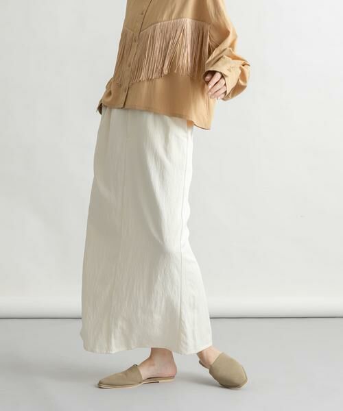 KBF / ケービーエフ スカート | ダブルボタンIラインスカート | 詳細11