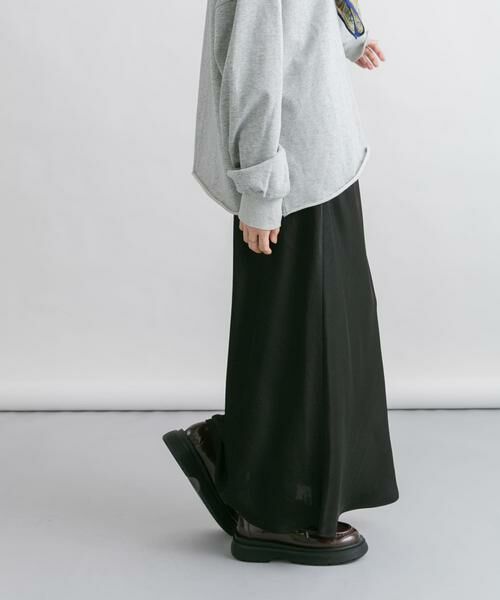 KBF / ケービーエフ スカート | サテンナロースカート | 詳細3