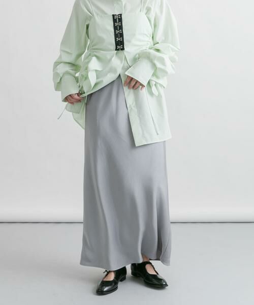 KBF / ケービーエフ スカート | サテンナロースカート | 詳細13
