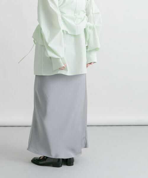 KBF / ケービーエフ スカート | サテンナロースカート | 詳細15