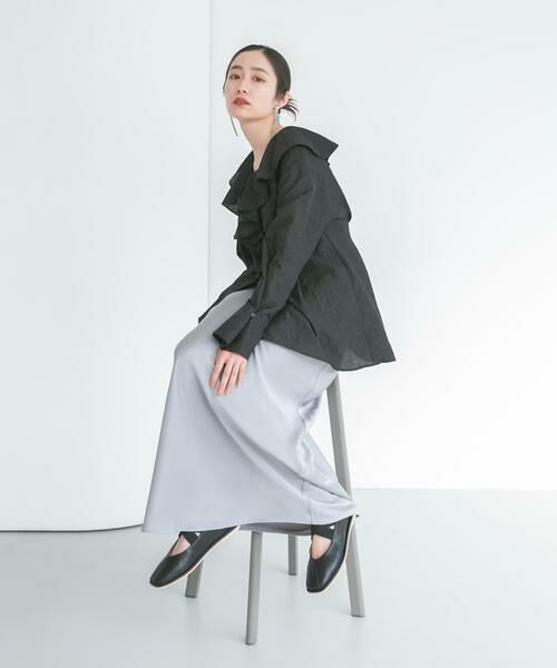 KBF / ケービーエフ スカート | サテンナロースカート | 詳細19