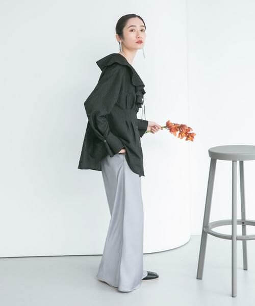 KBF / ケービーエフ スカート | サテンナロースカート | 詳細20