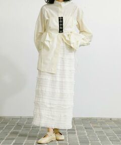 KBF / ケービーエフ スカート | Iラインフリルスカート