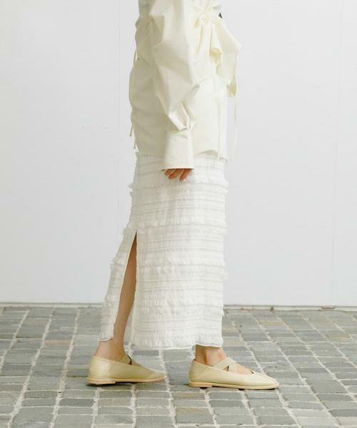 KBF / ケービーエフ スカート | Iラインフリルスカート | 詳細1