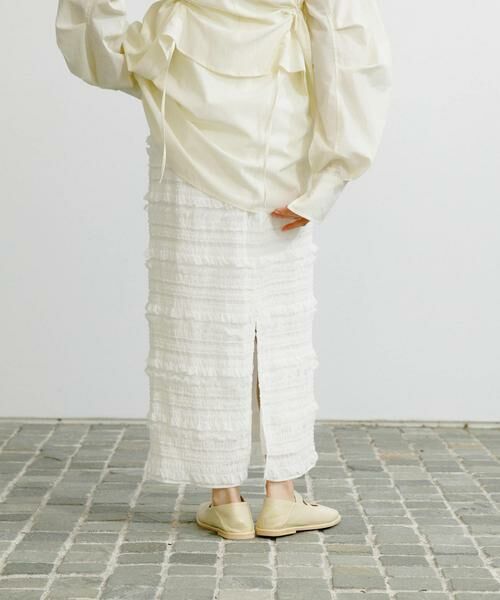 KBF / ケービーエフ スカート | Iラインフリルスカート | 詳細2