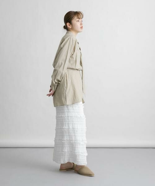 KBF / ケービーエフ スカート | Iラインフリルスカート | 詳細9