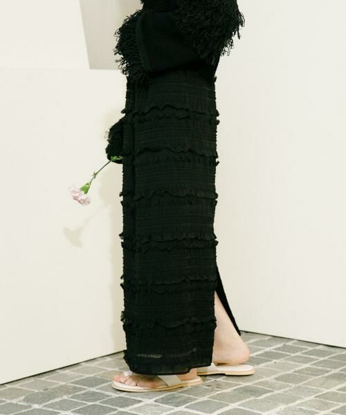 KBF / ケービーエフ スカート | Iラインフリルスカート | 詳細13