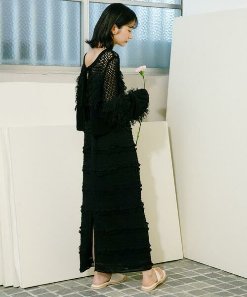 KBF / ケービーエフ スカート | Iラインフリルスカート | 詳細15