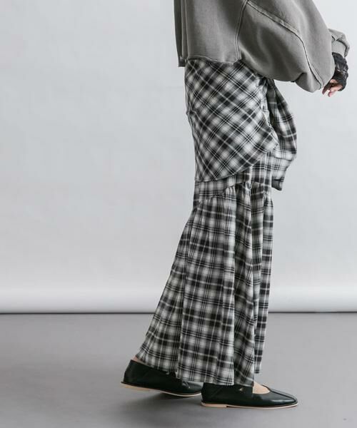 KBF / ケービーエフ スカート | スリーブノットチェックスカート | 詳細2