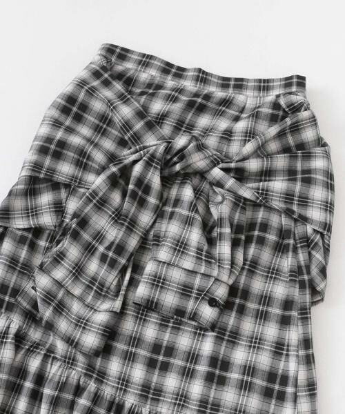KBF / ケービーエフ スカート | スリーブノットチェックスカート | 詳細8