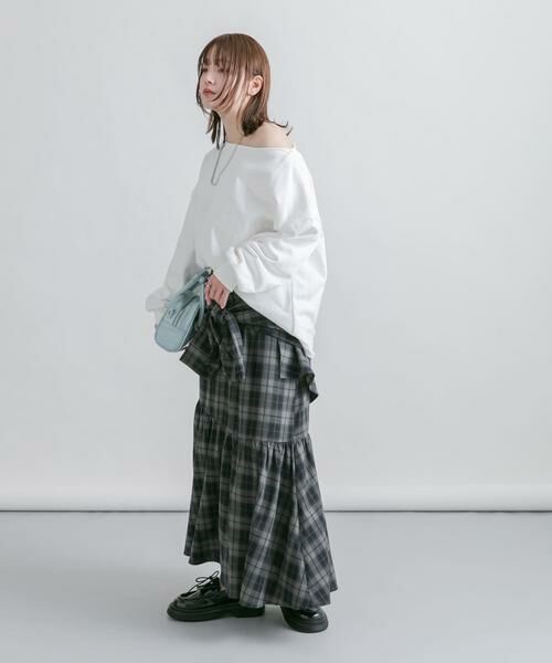 KBF / ケービーエフ スカート | スリーブノットチェックスカート | 詳細23